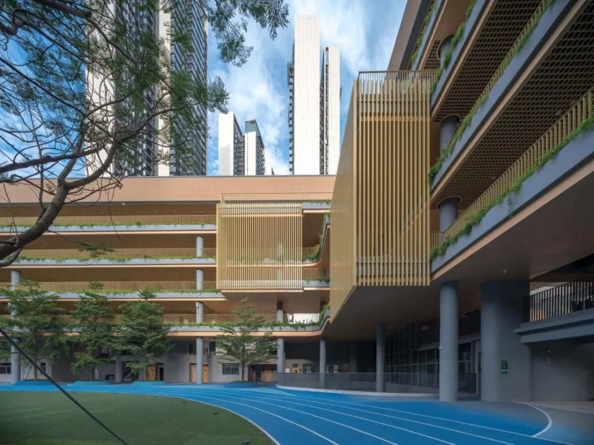BIM建筑|深圳外国语学校宝安学校 / 华阳国际设计集团