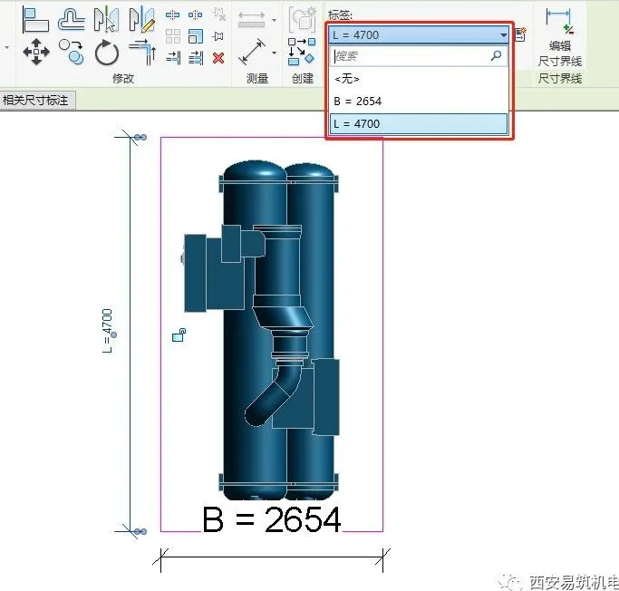 BIM技巧|Revit技巧：如何在Revit中给设备设置维护检修空间？