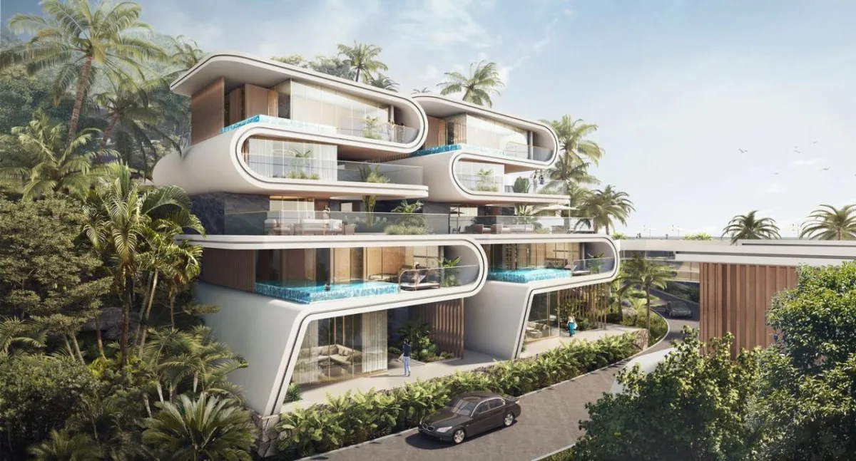 BIM建筑|山与海 · 普吉岛滨海酒店项目 / 简和建筑