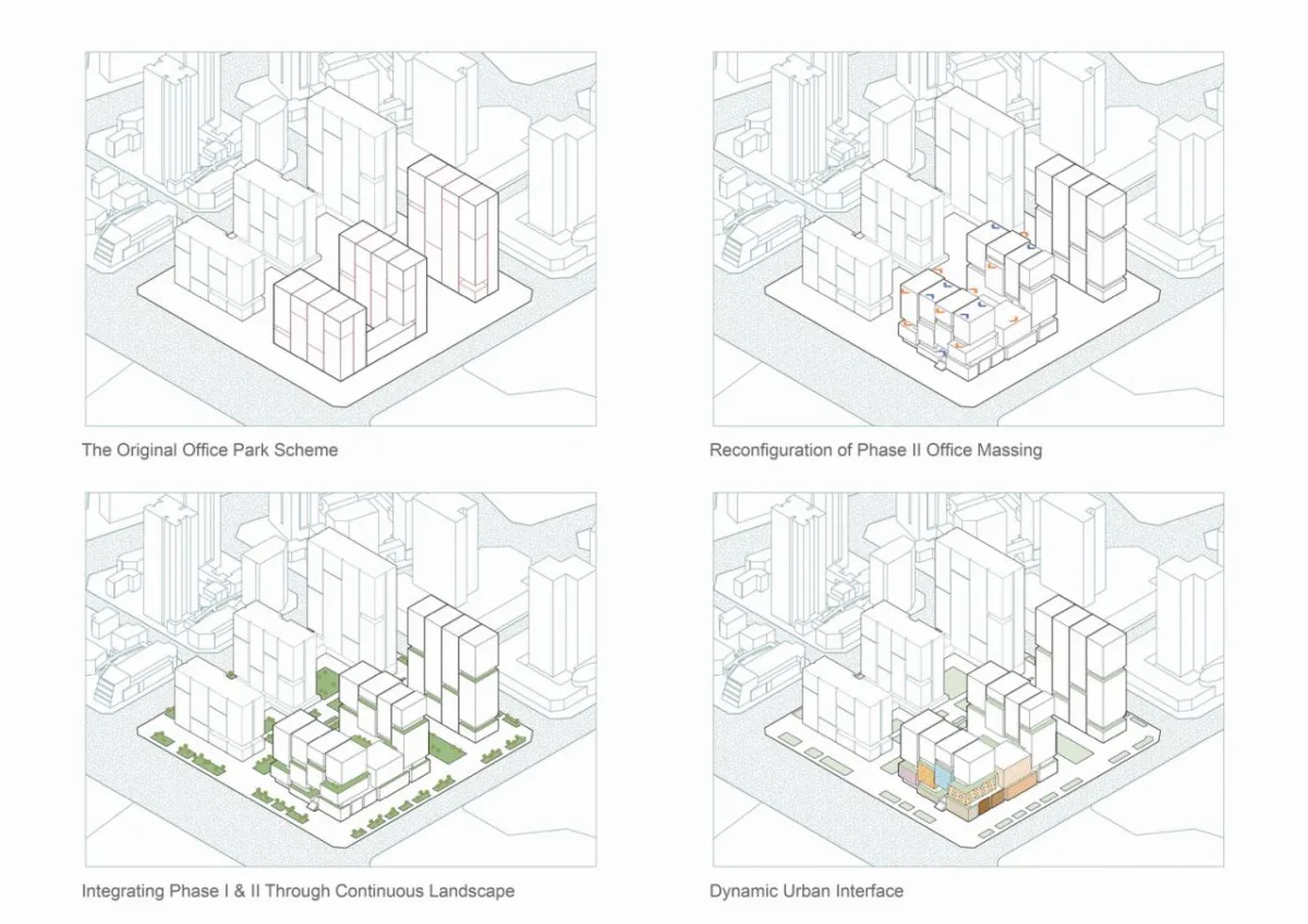 BIM建筑|一键焕新的城市插件-广州时代·芳华里二期续建更新 / EID Arch姜平工作室