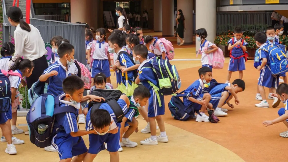 BIM建筑|深圳外国语学校宝安学校 / 华阳国际设计集团