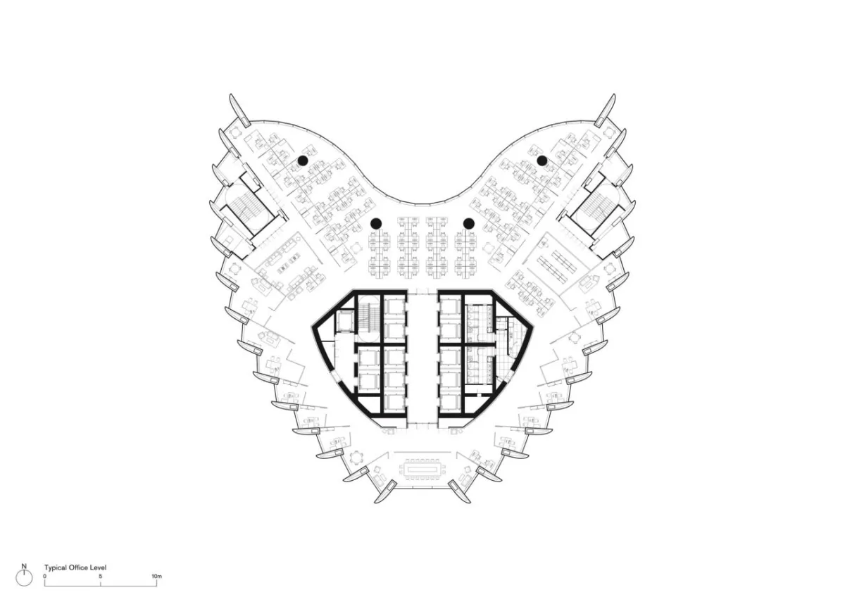 BIM建筑|科威特国家银行新总部 / 福斯特事务所