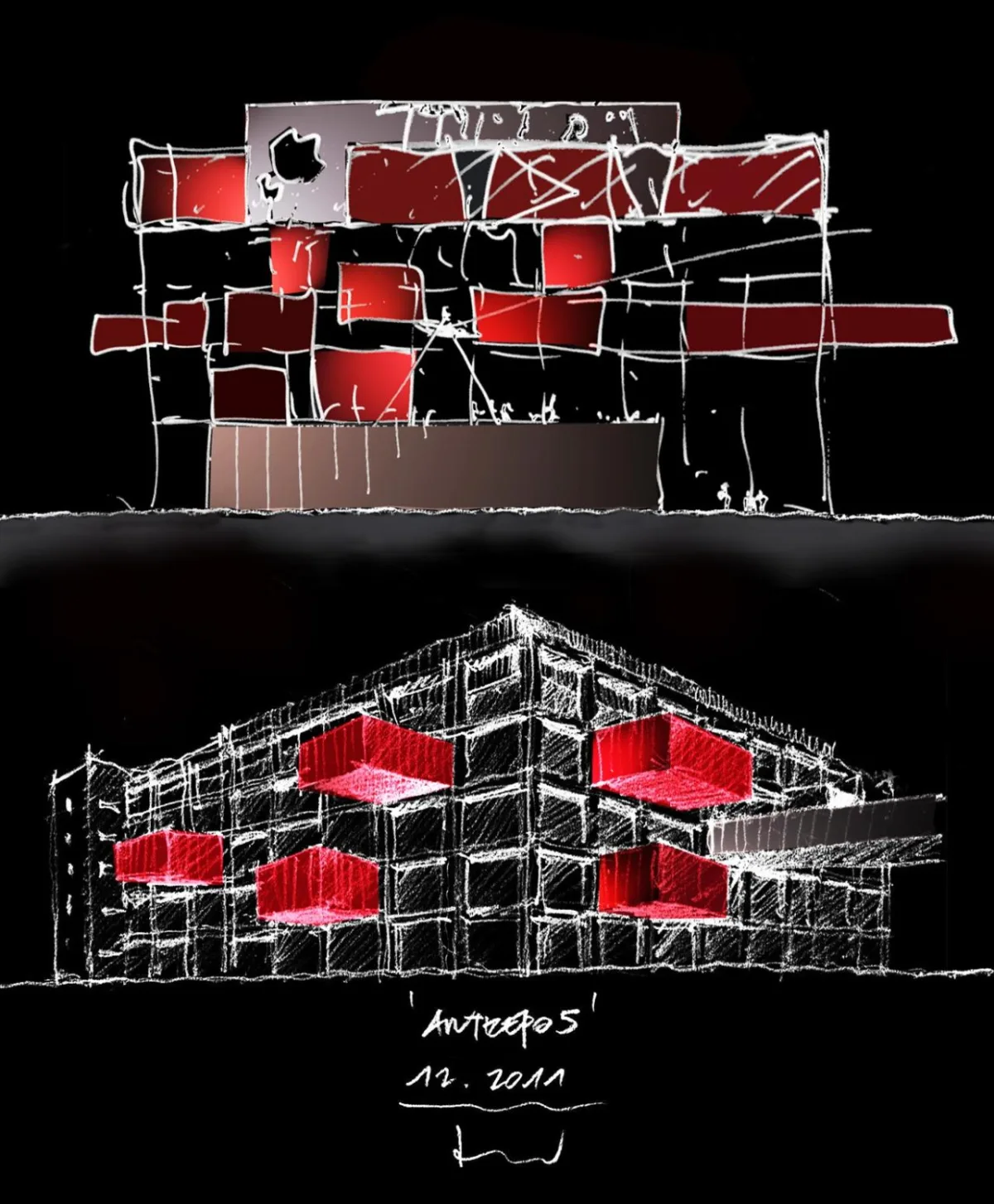 BIM建筑|冲出混凝土框架的盒子，伊斯坦布尔绘画与雕塑美术馆 / EAA - Emre Arolat Architecture