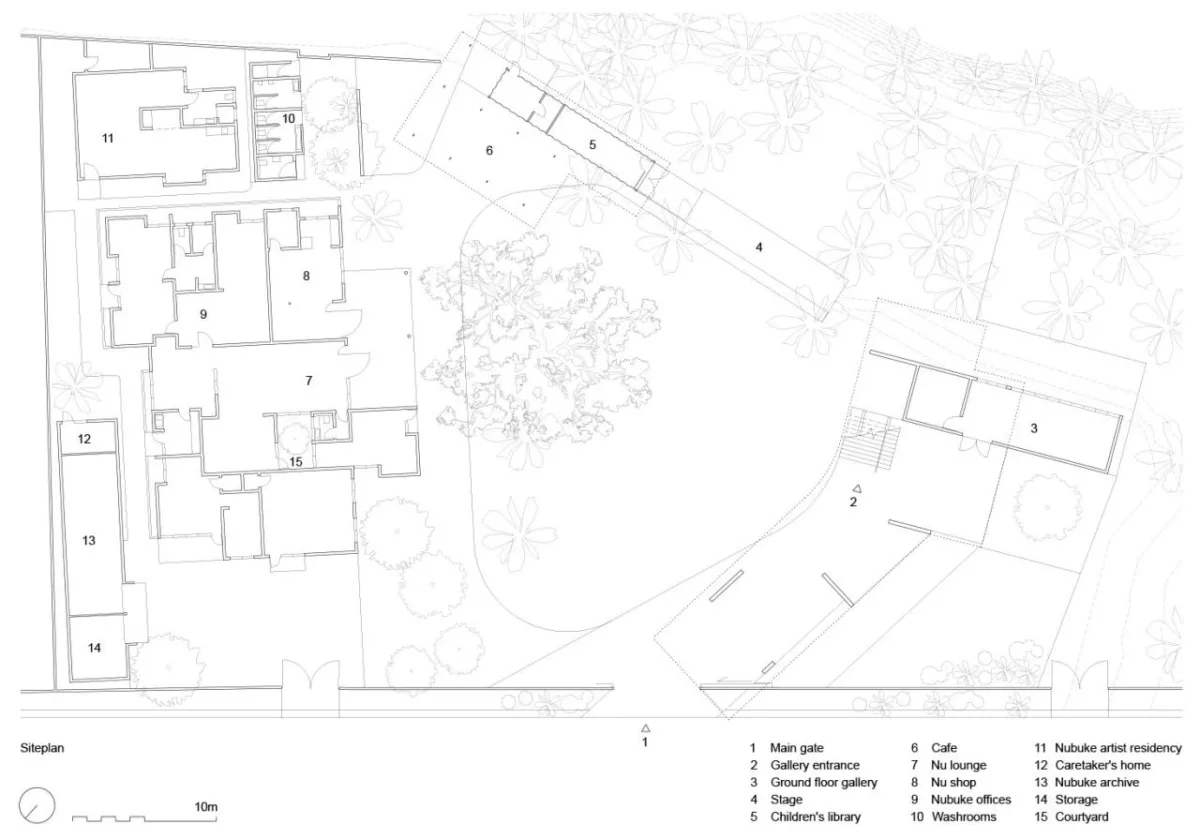 BIM建筑|Nubuke Extended 文化中心 / nav_s baerbel mueller + Juergen Strohmayer