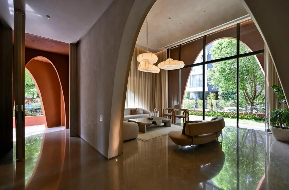 BIM建筑| 拱形的未来之家 / Sanjay Puri Architects