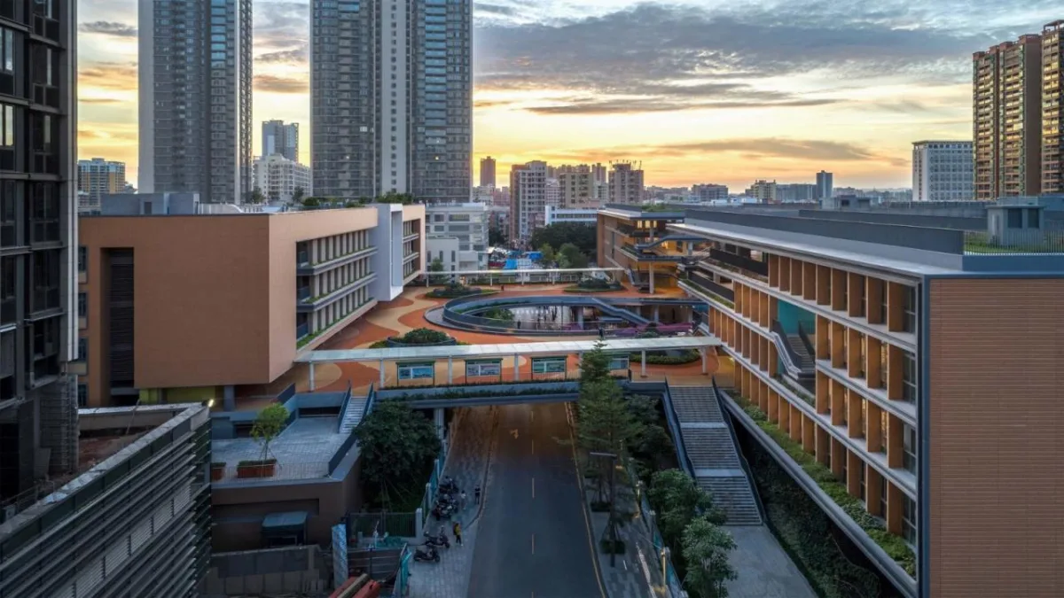 BIM建筑|深圳外国语学校宝安学校 / 华阳国际设计集团