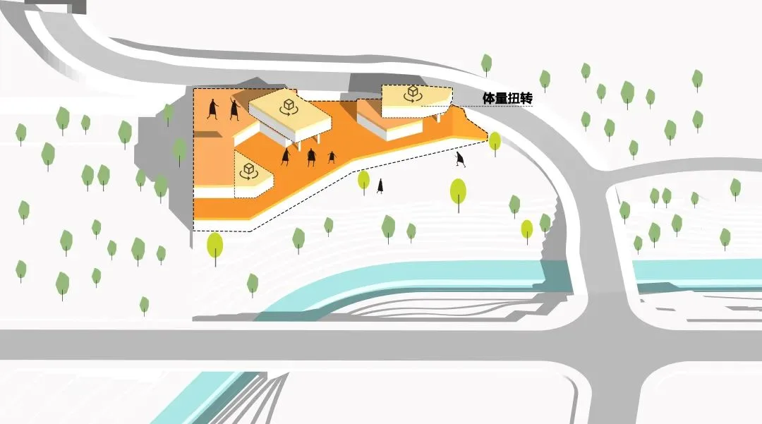 BIM建筑|重庆南岸区茶园中交漫山滨河商业，重庆 / 源道建筑
