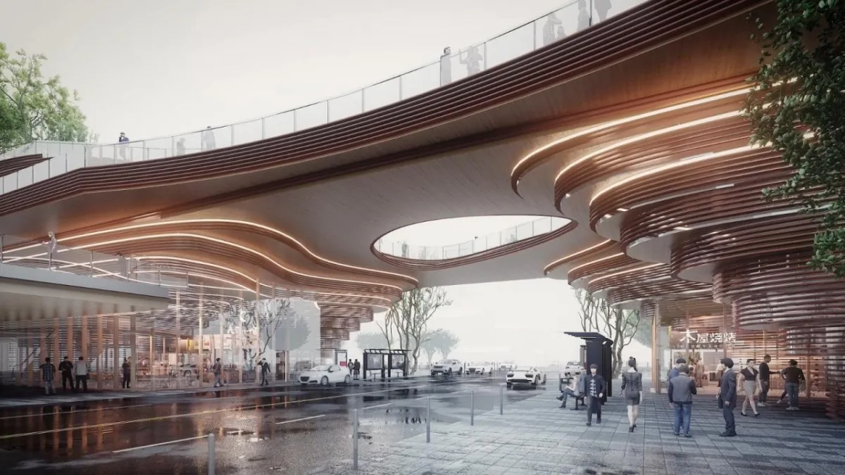 BIM建筑|现代园林：杭州运河湾国际旅游休闲综合体 / Aedas