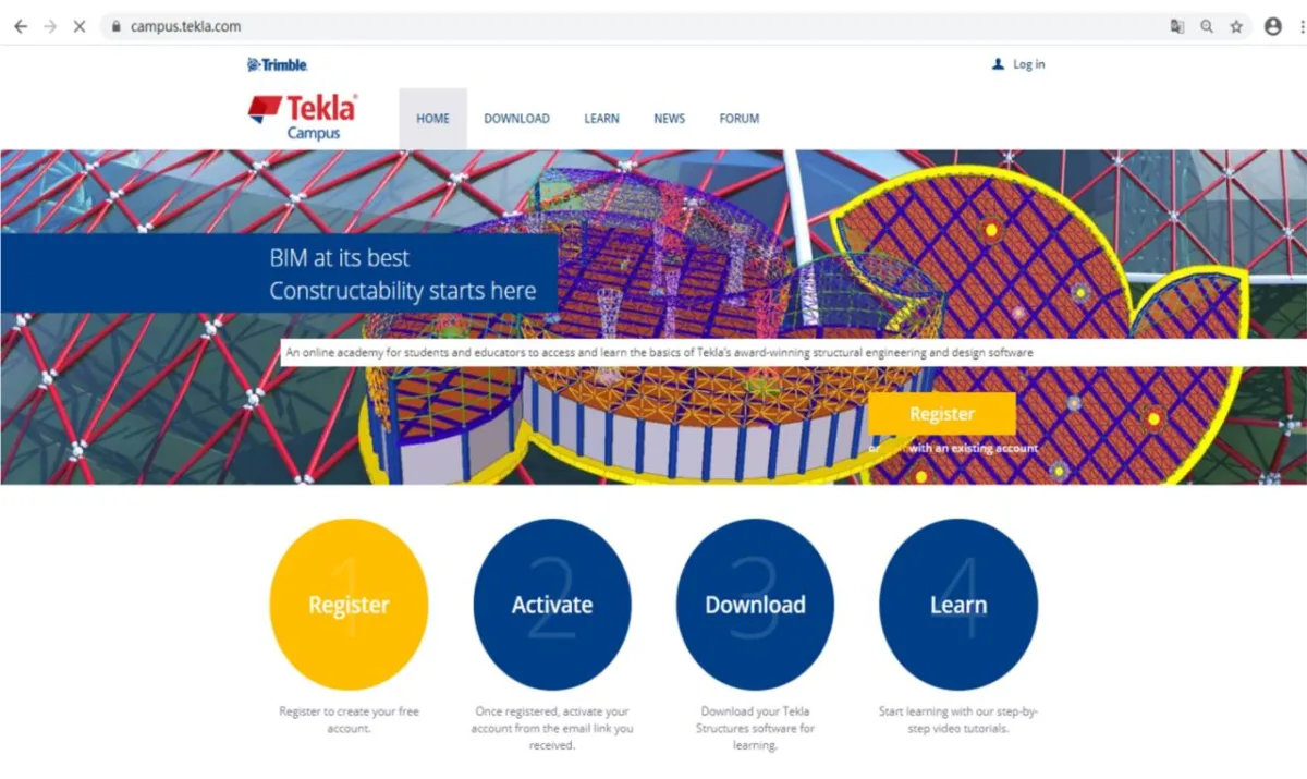 BIM问答|Tekla试用版怎么注册？7步完成Tekla 2022试用版注册