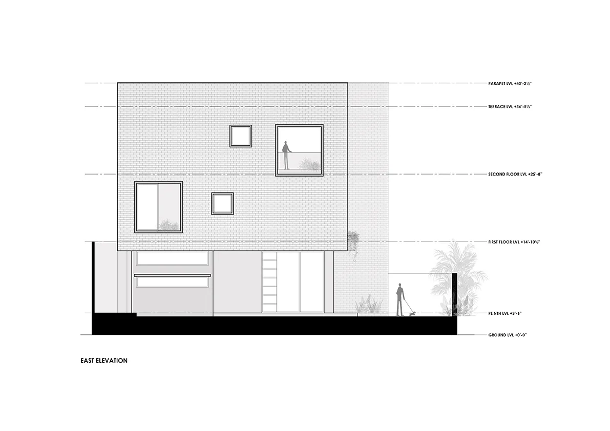 BIM建筑|漂浮庭院住宅 / TRAANSPACE