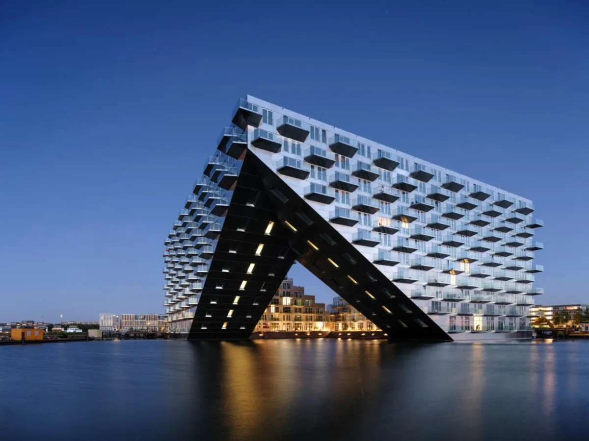 BIM建筑|水上庭院住宅 Sluishuis / BIG + Barcode Architects