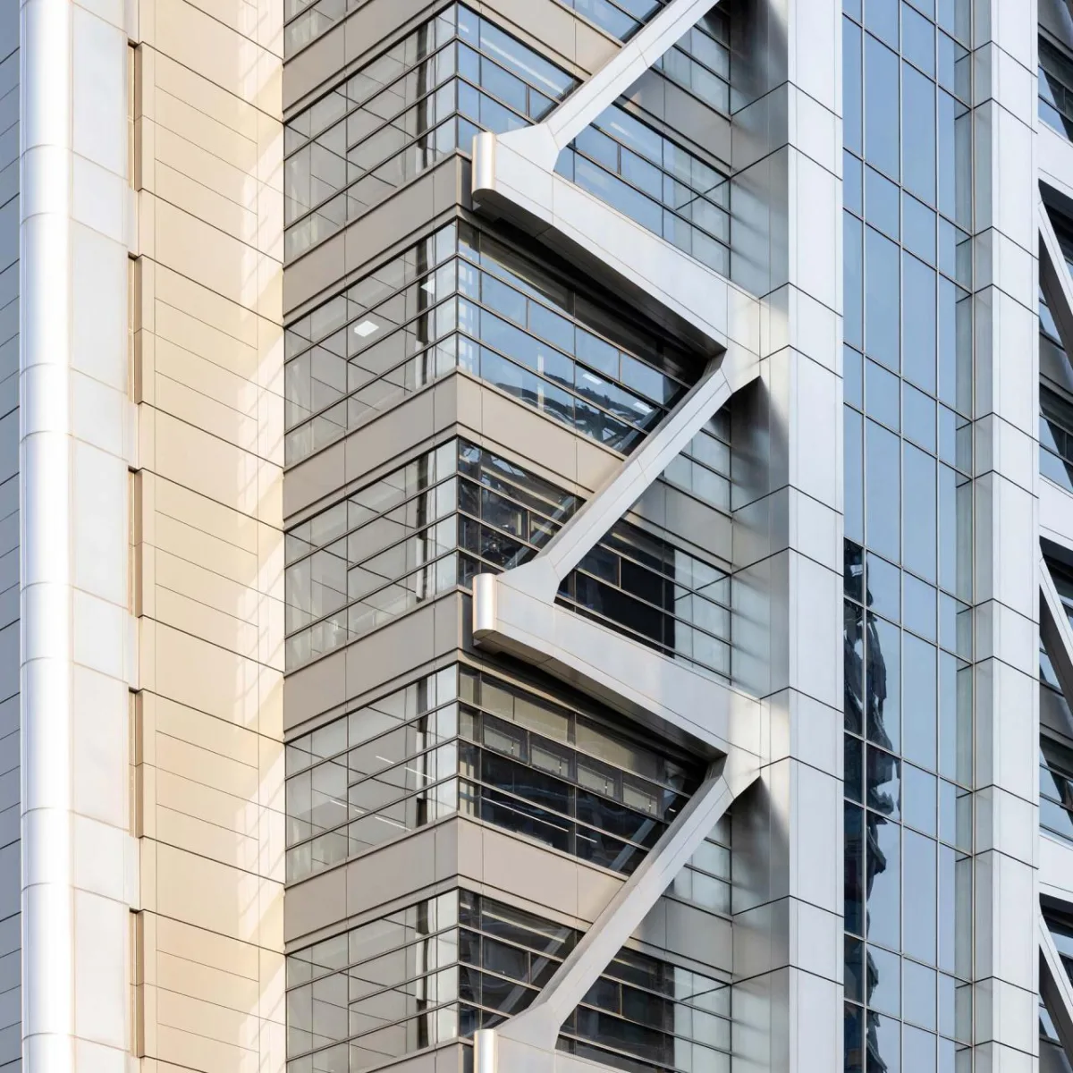 BIM建筑|双擎大厦：瑞丰数字金融中心 / UUA建筑师事务所