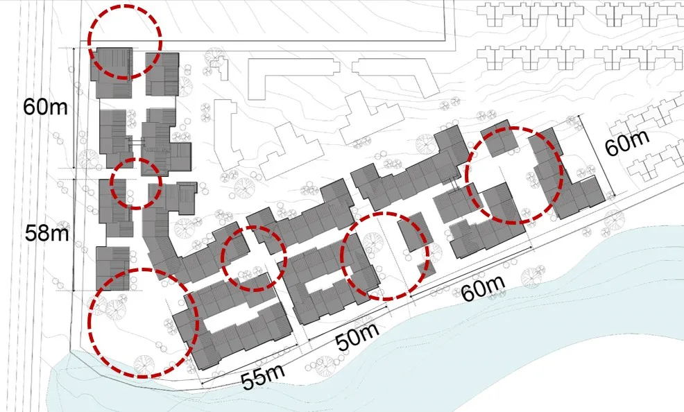 BIM建筑|现代视角下的新唐风演绎：长春世茂莲花山文旅小镇 / UA尤安设计