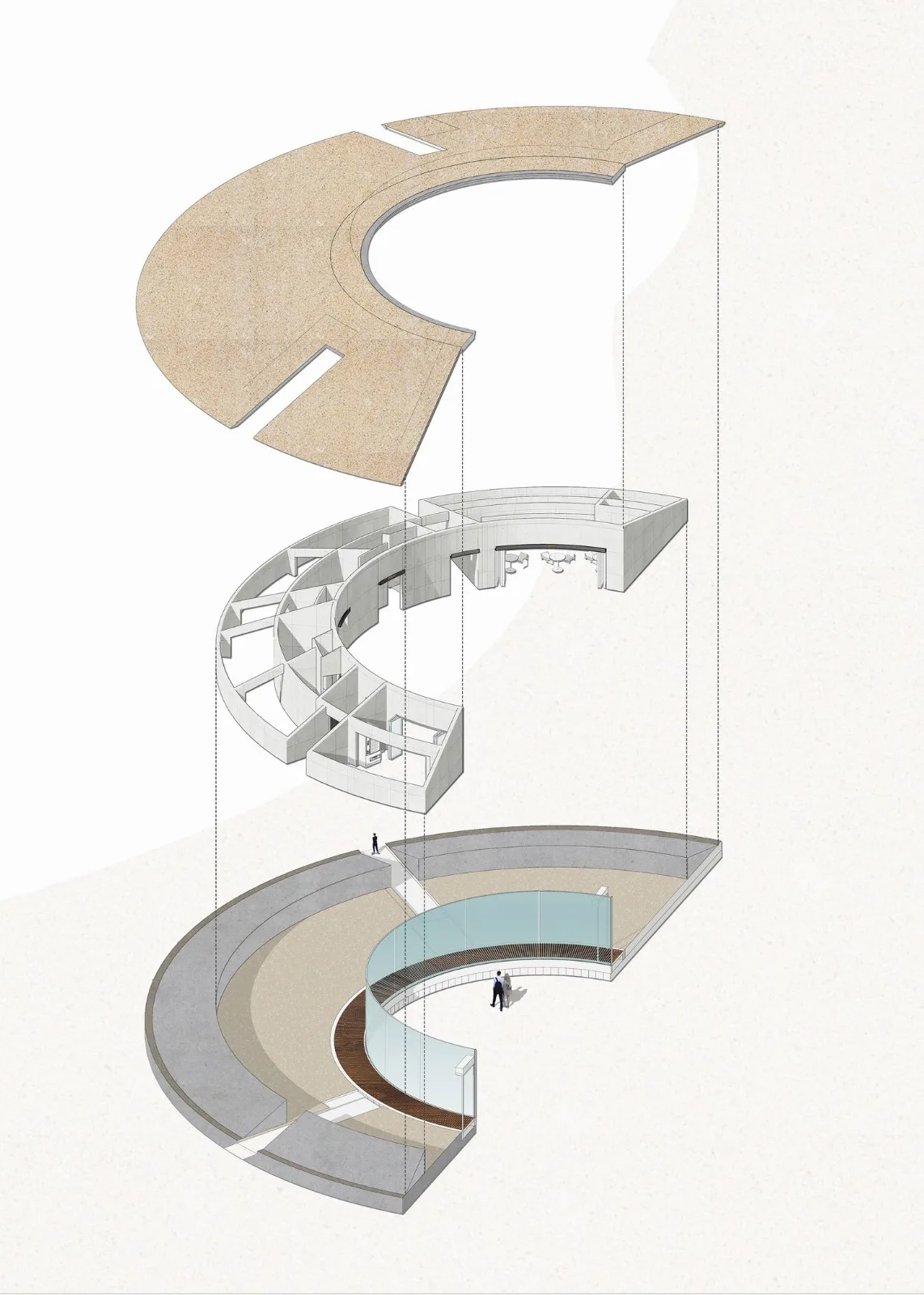 BIM建筑|海边咖啡厅：海之回声 / 同一建筑设计事务所
