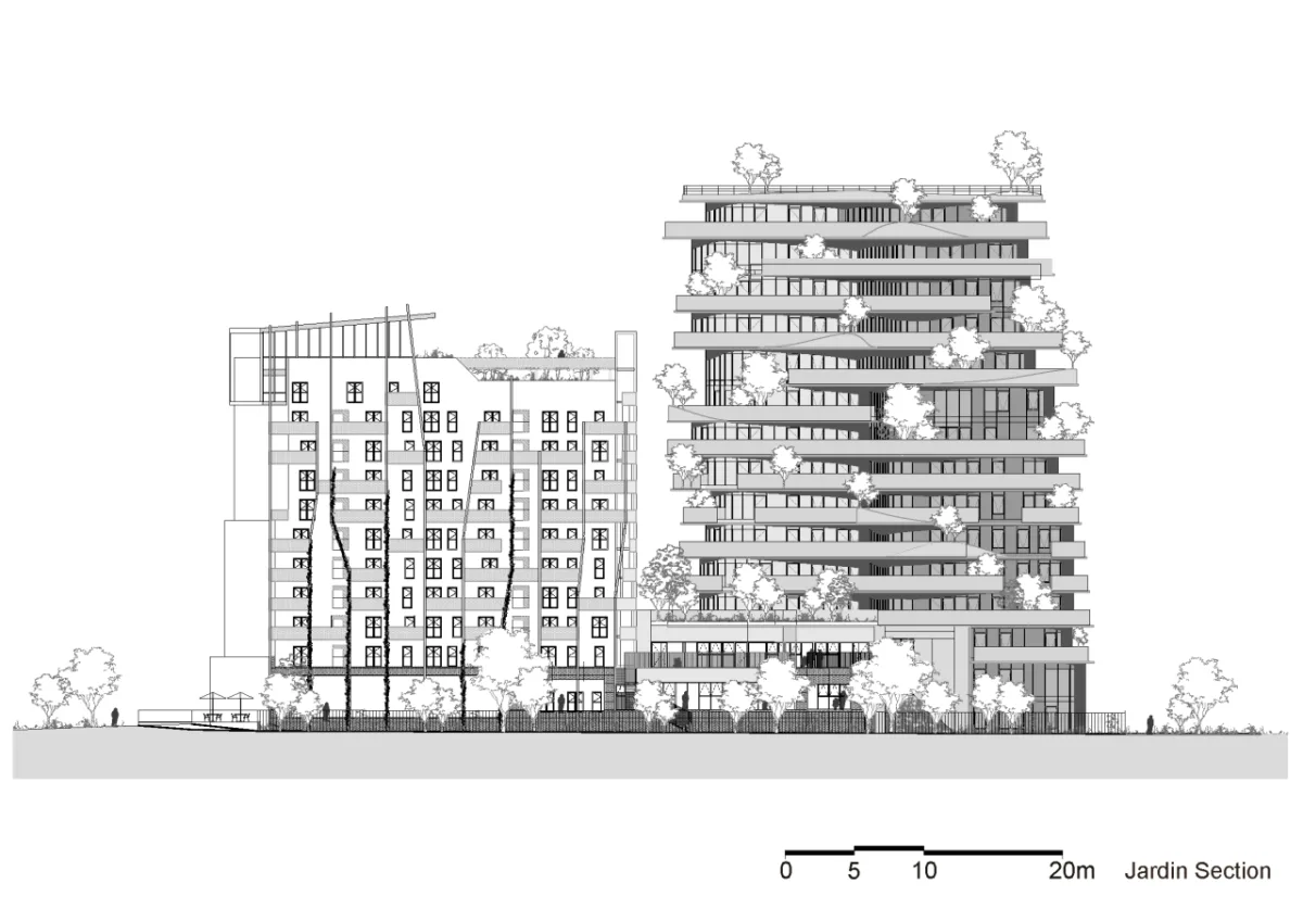 BIM建筑|首个欧洲项目“UNIC”在巴黎建成 / MAD