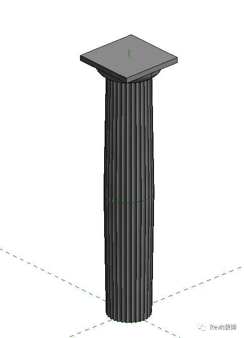 BIM技巧|Revit建模教程：Revit中参数化柱的两种创建方式（公制柱族和公制体量）