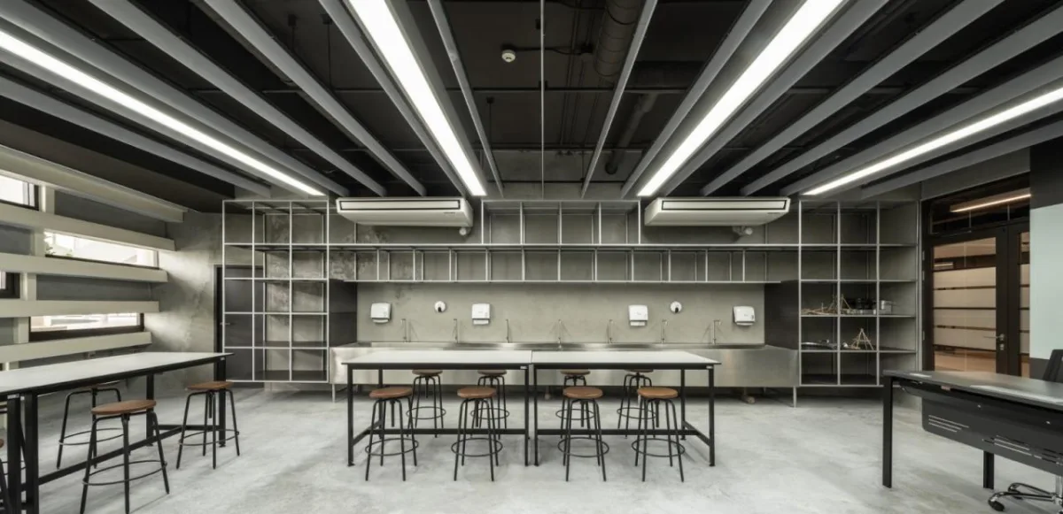 BIM建筑|扇形展开，泰国吞武里校园 SISB / Plan Architect