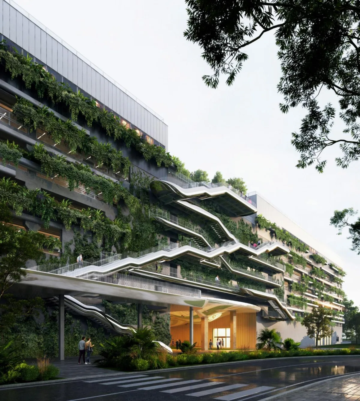 BIM建筑|米兰“MoLo”移动与物流中心 / 马岩松MAD第四个欧洲动工项目