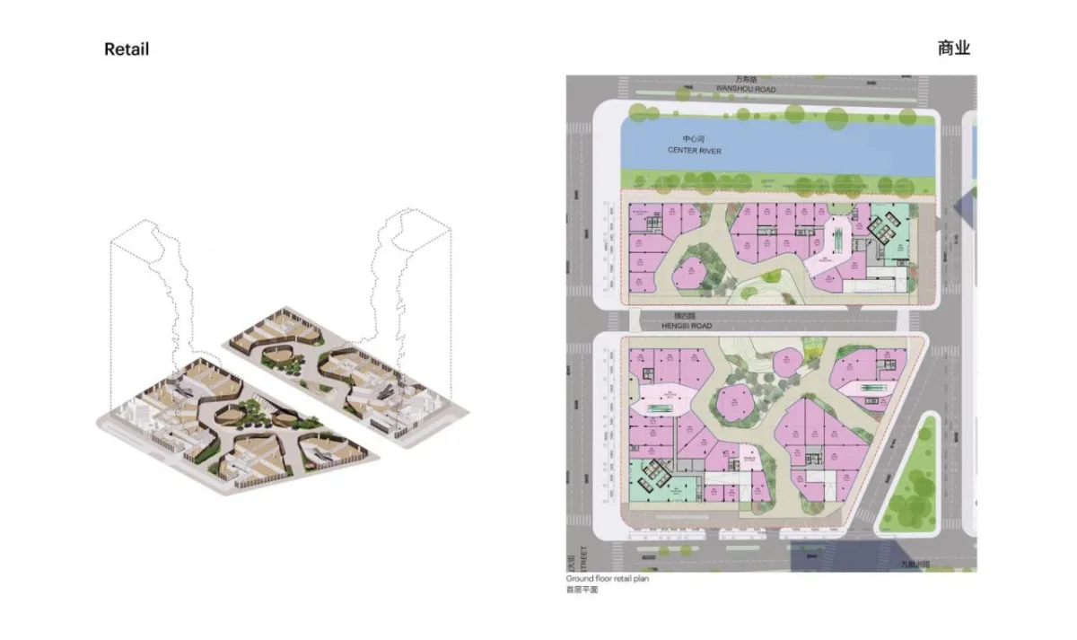 BIM建筑|高空峡谷：南京绿洲大厦 / MVRDV 中标