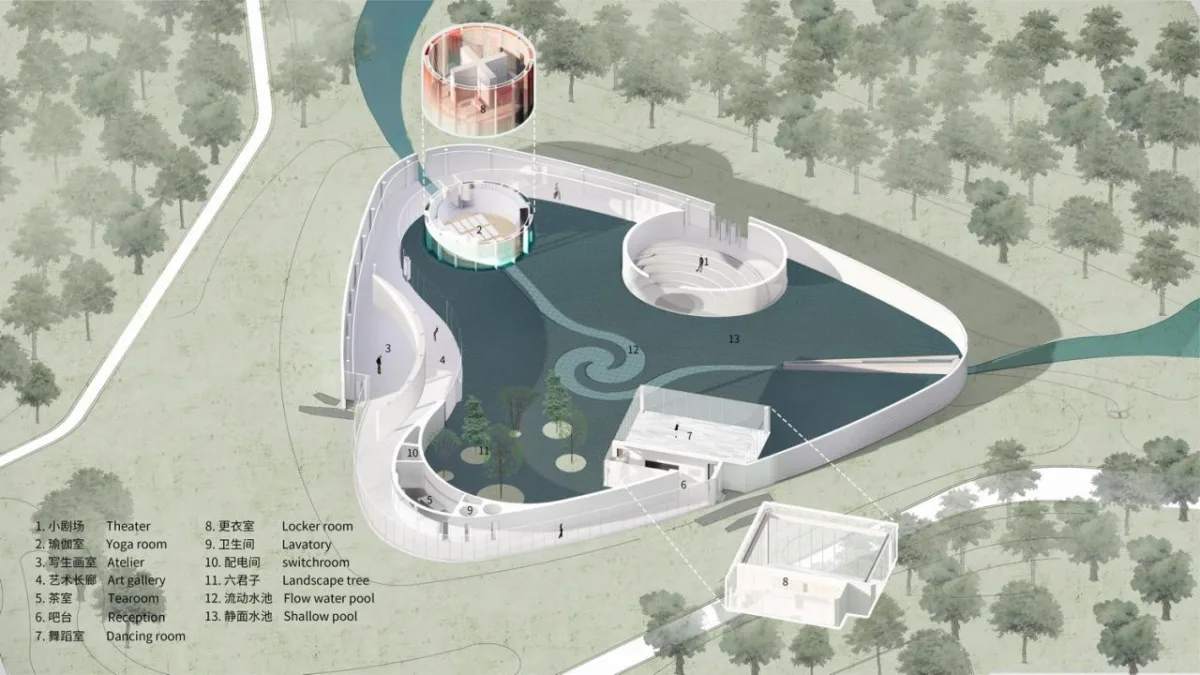 BIM建筑|独白美术馆 / Wutopia Lab