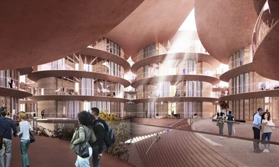 BIM建筑|BIG设计丹麦神经科学中心