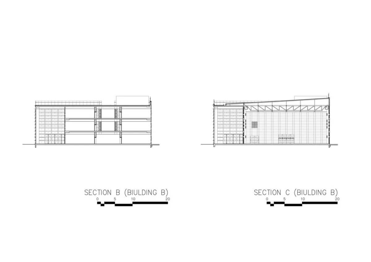 BIM建筑|扇形展开，泰国吞武里校园 SISB / Plan Architect
