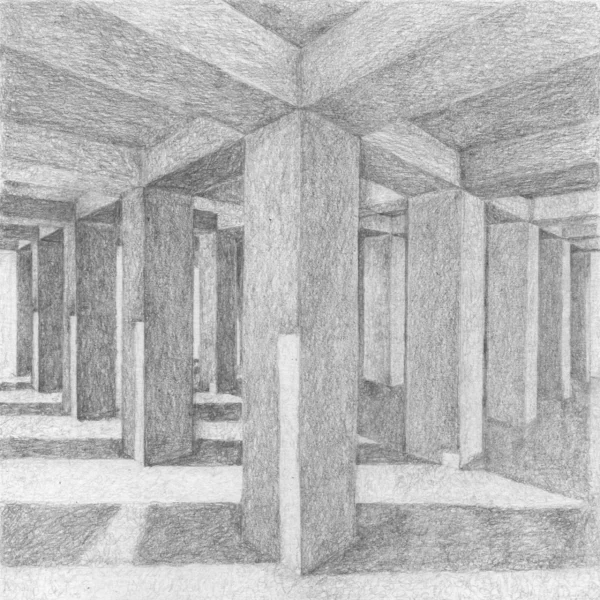 BIM建筑|只有结构，未命名的作品 / Pezo von Ellrichshausen