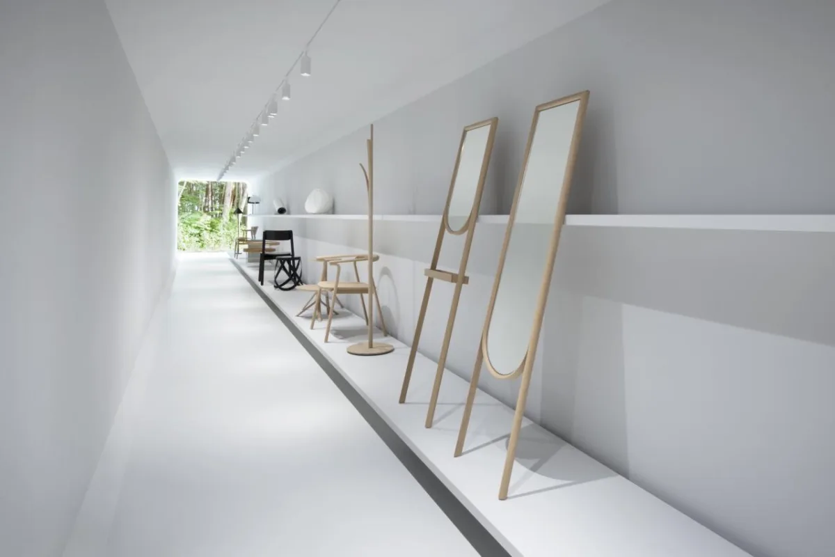 BIM建筑|日本长野极简酒店 Culvert，预制混凝土隧道 / nendo