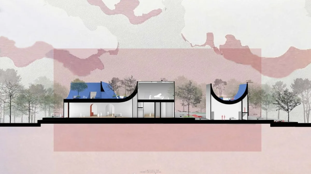 BIM建筑|方.fun 兴隆湖儿童艺术中心 / 相对建筑