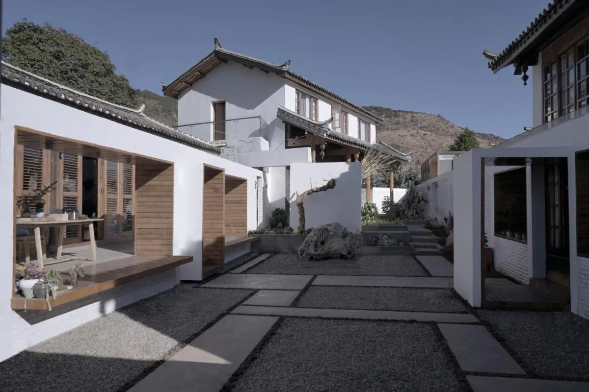 BIM建筑|建造：立足于现实-村里的隐山岚 / 合造社
