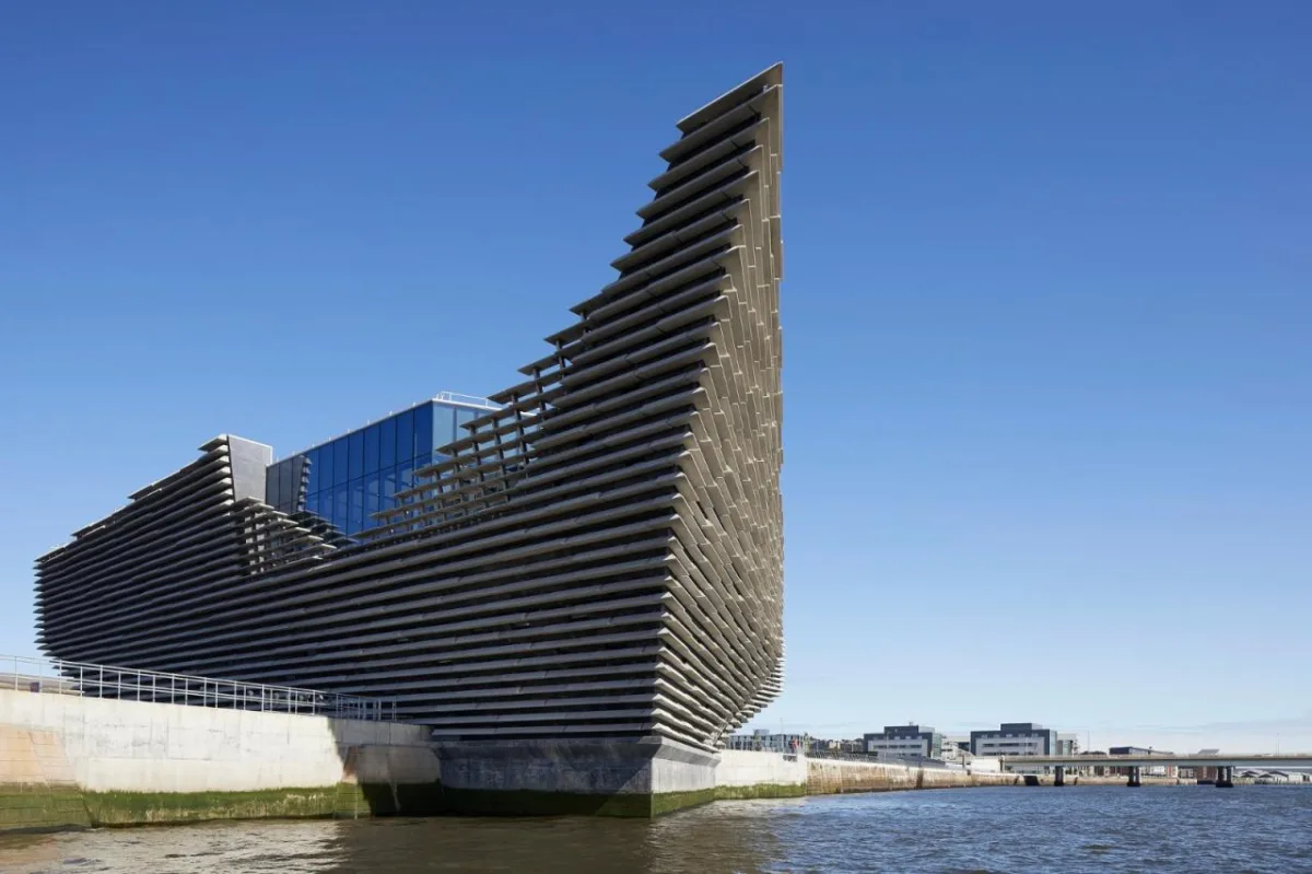 BIM建筑|英国邓迪 V&A 博物馆 / 隈研吾建筑都市设计事务所
