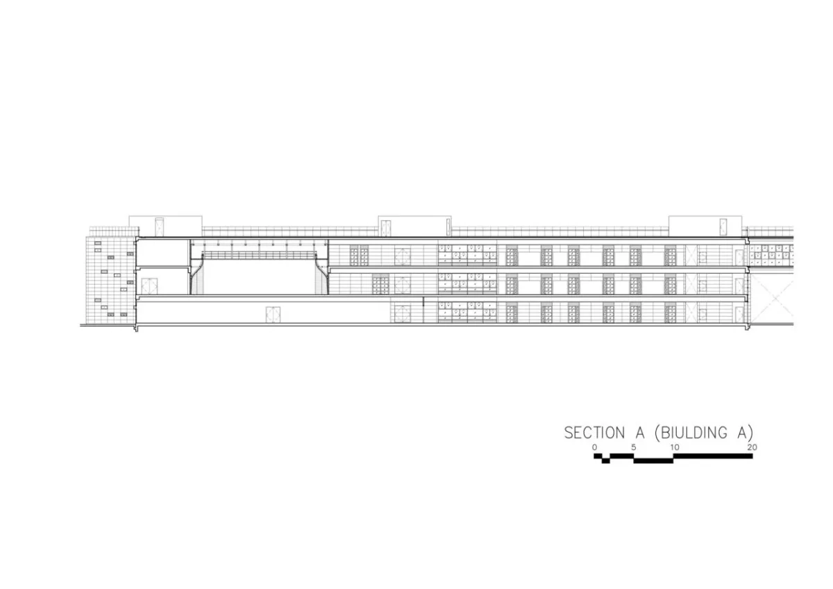 BIM建筑|扇形展开，泰国吞武里校园 SISB / Plan Architect