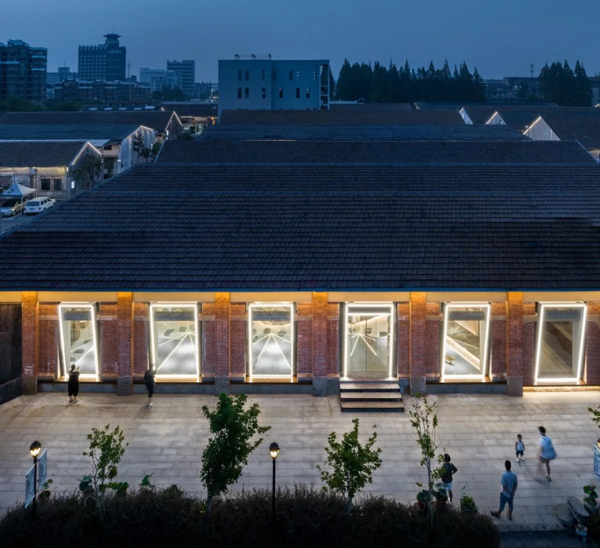BIM建筑|云间粮仓建筑改造“上海嘻谷艺术馆” / DCDSAA淀川建筑事务所
