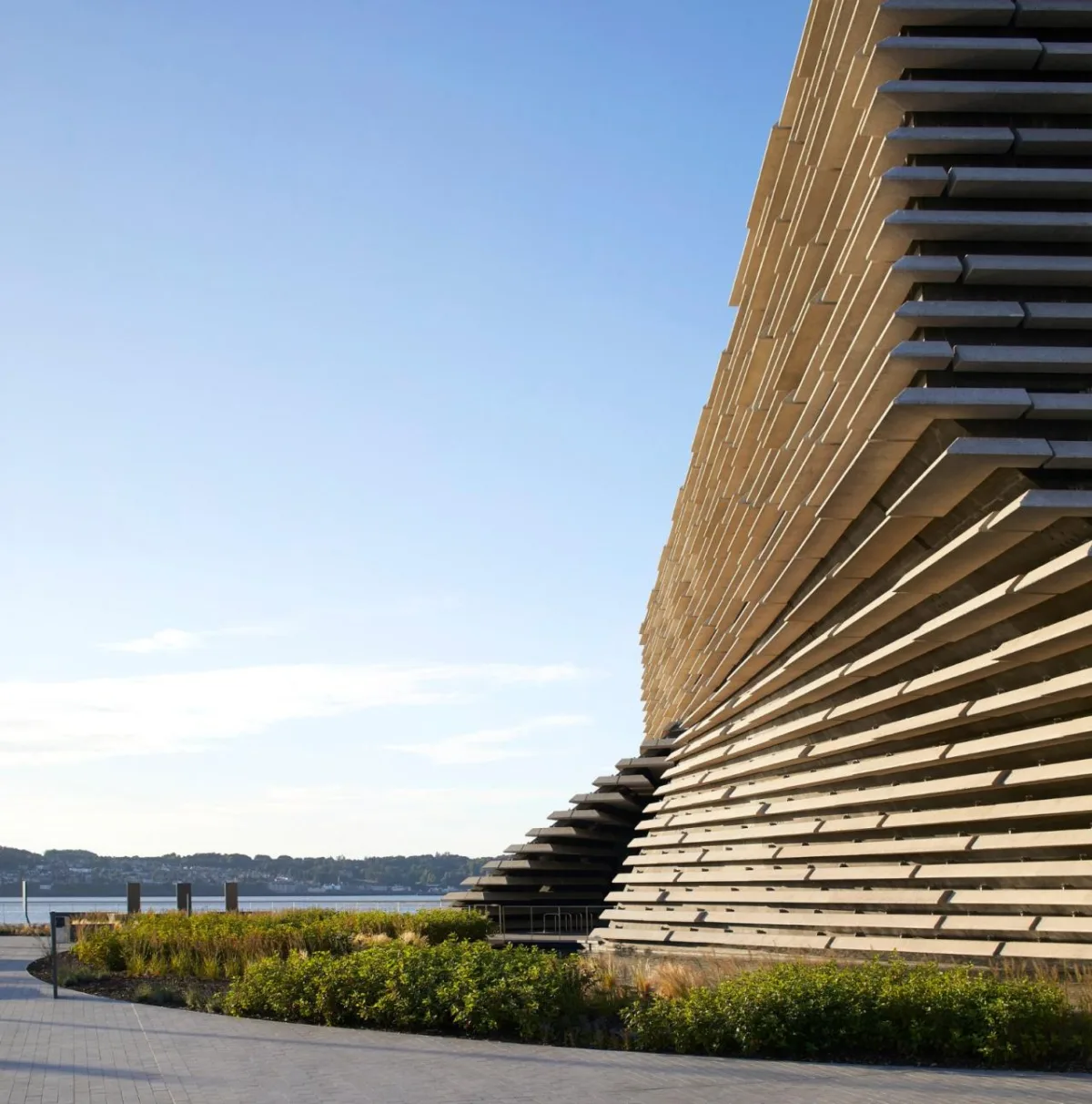 BIM建筑|英国邓迪 V&A 博物馆 / 隈研吾建筑都市设计事务所