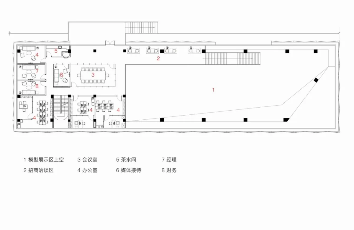 BIM建筑|漂浮的盒子：株洲汽博园营销中心 / 罗劲工作室