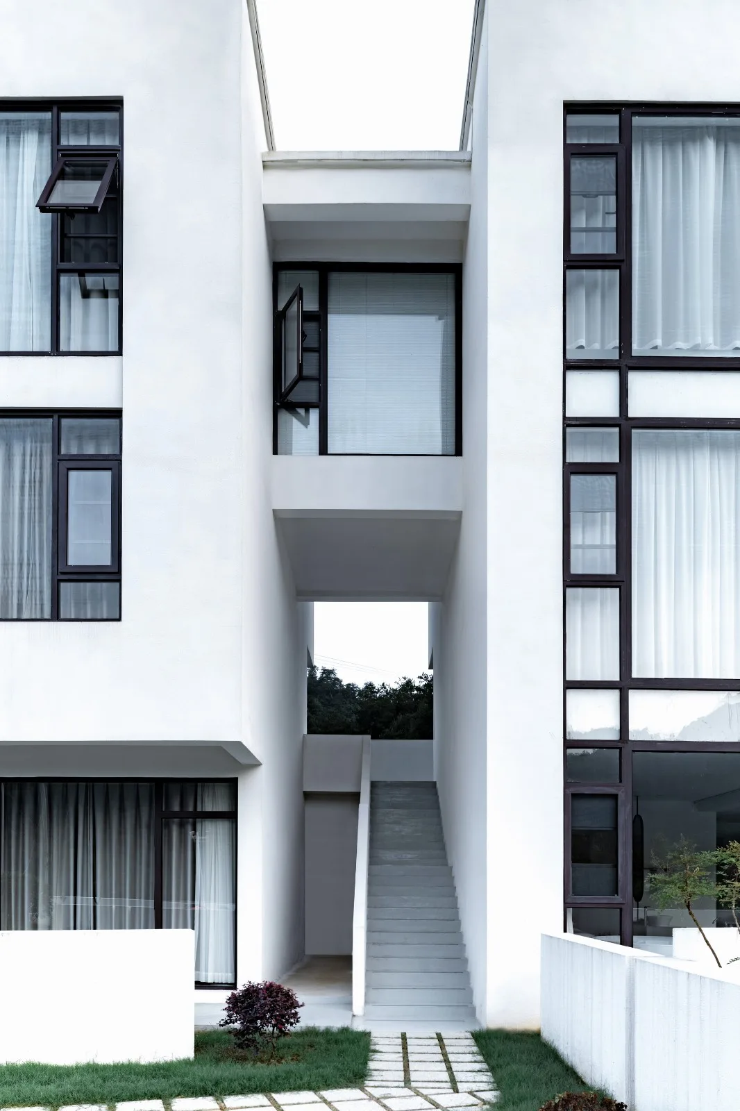 BIM建筑|岐院：山川 · 素屋 · 窗，千岛湖 / 平介设计