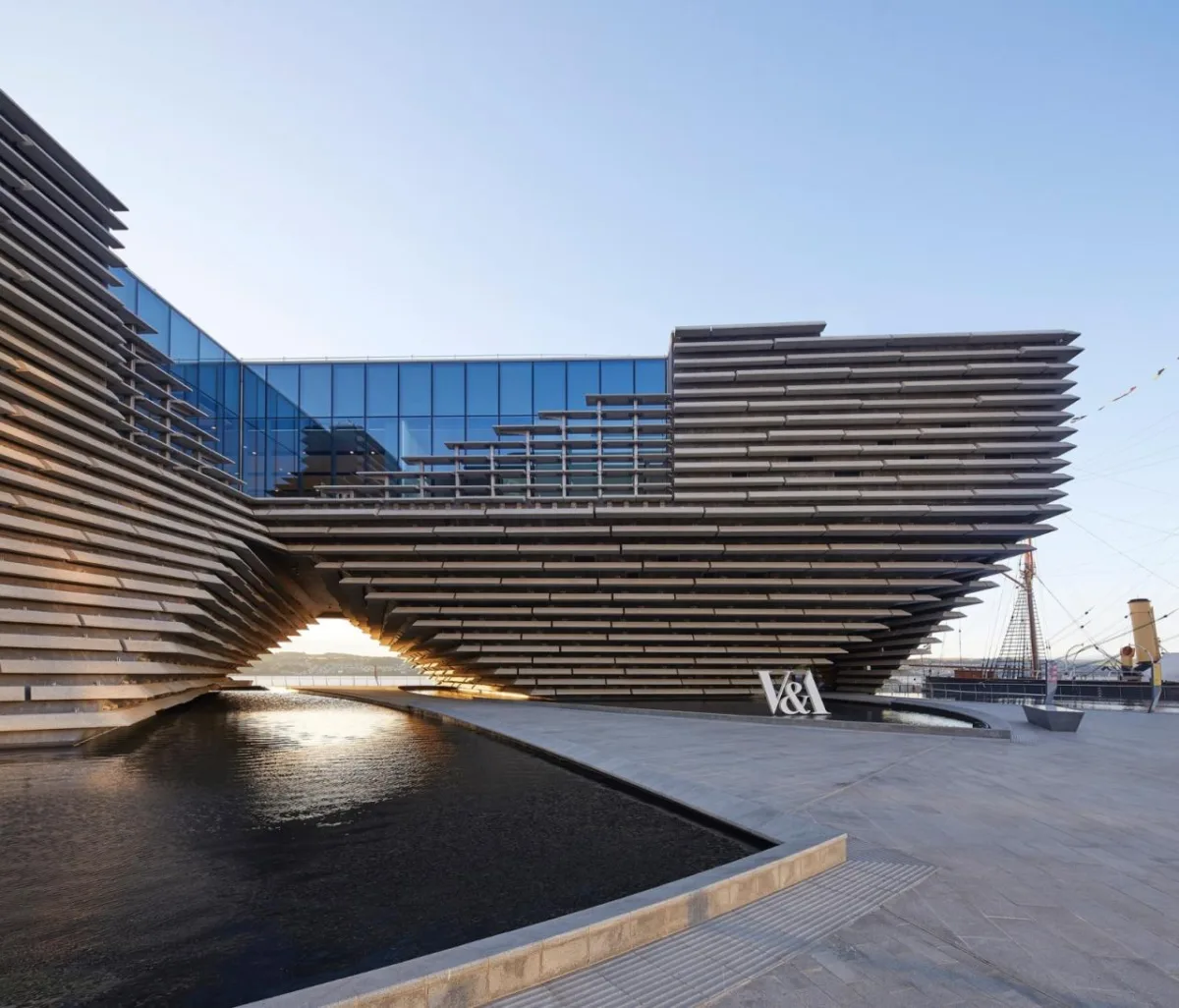 BIM建筑|英国邓迪 V&A 博物馆 / 隈研吾建筑都市设计事务所