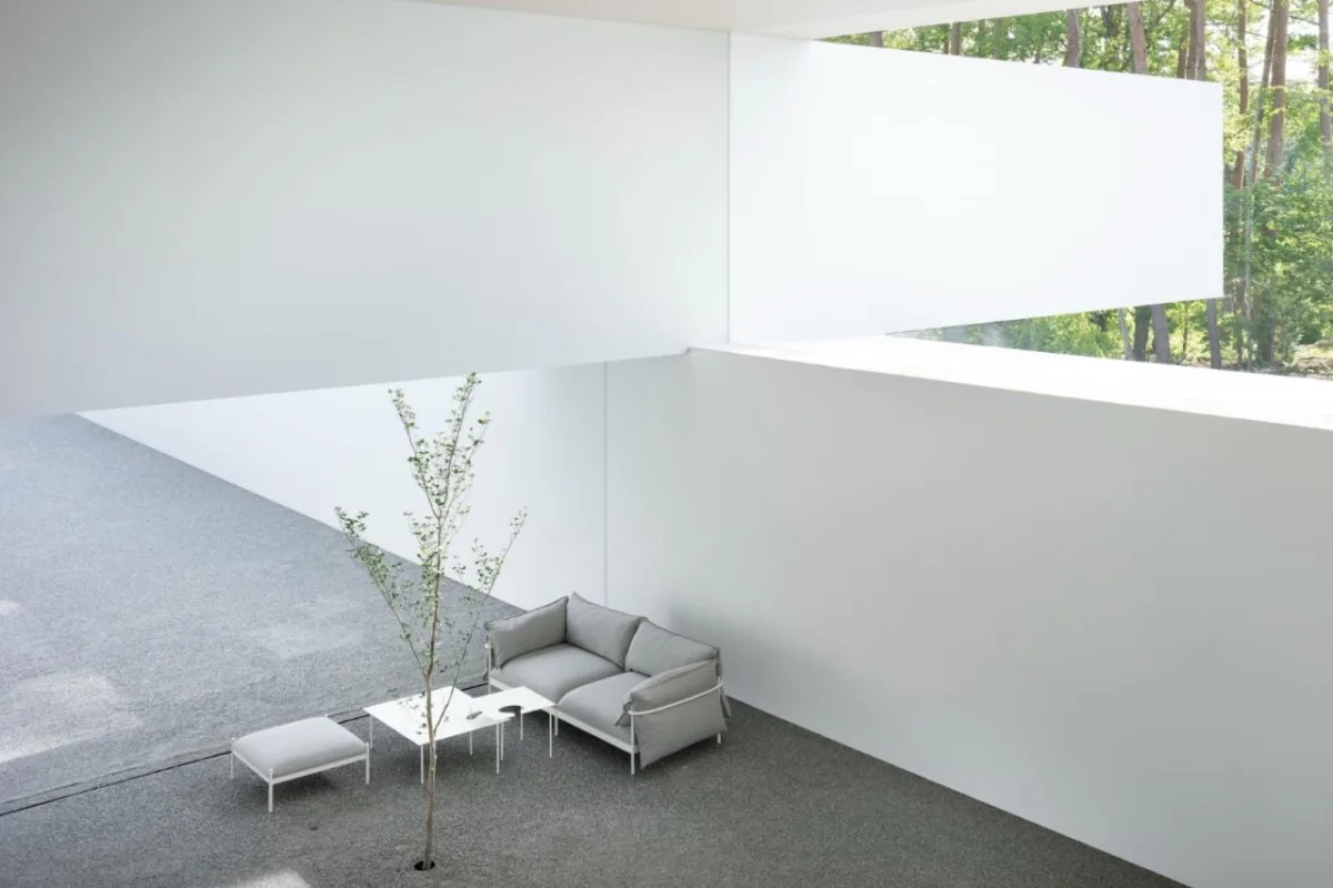 BIM建筑|日本长野极简酒店 Culvert，预制混凝土隧道 / nendo
