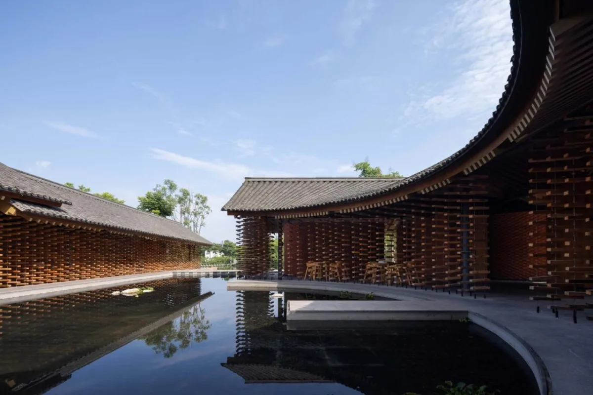 BIM建筑|山水柴院 / 米思建筑