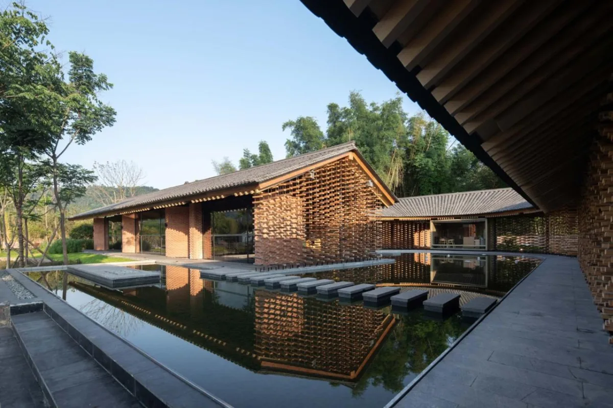 BIM建筑|山水柴院 / 米思建筑