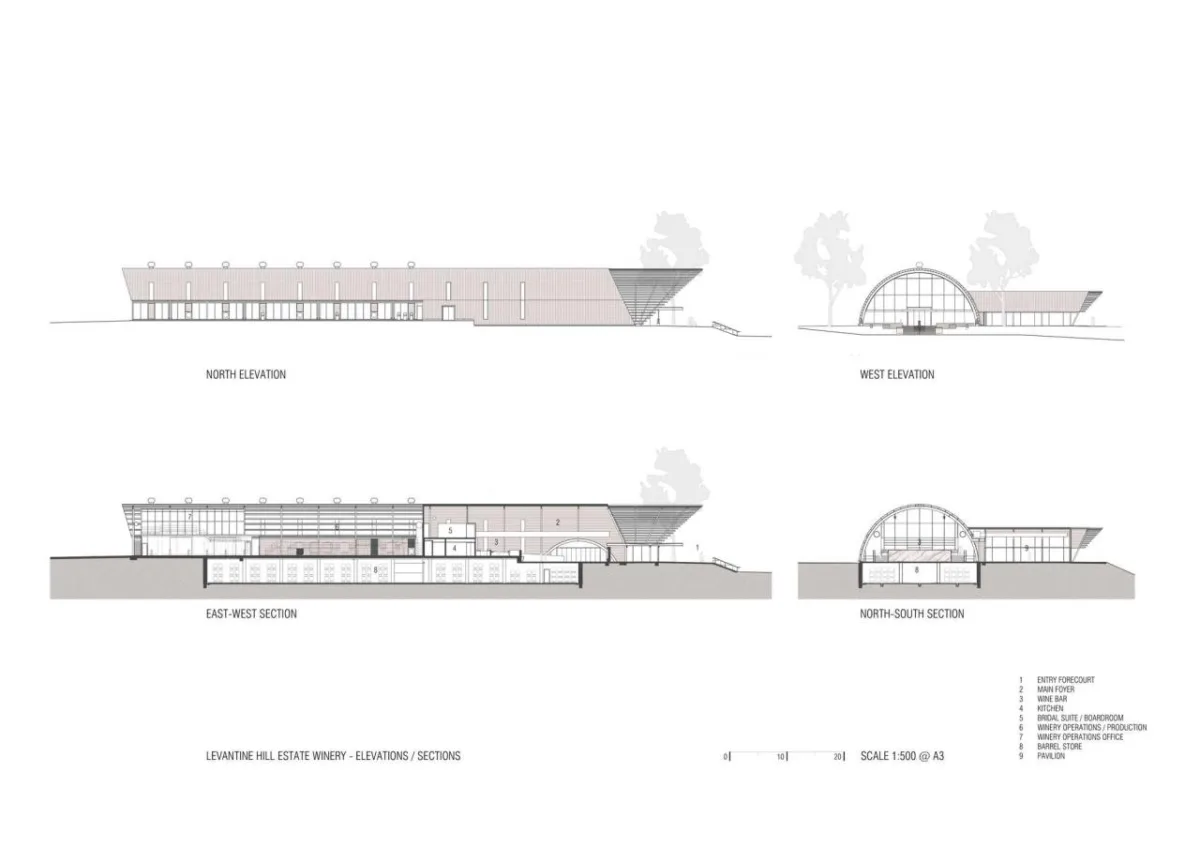 BIM建筑|Levantine Hill Estate酒庄 / Fender Katsalidis Architects