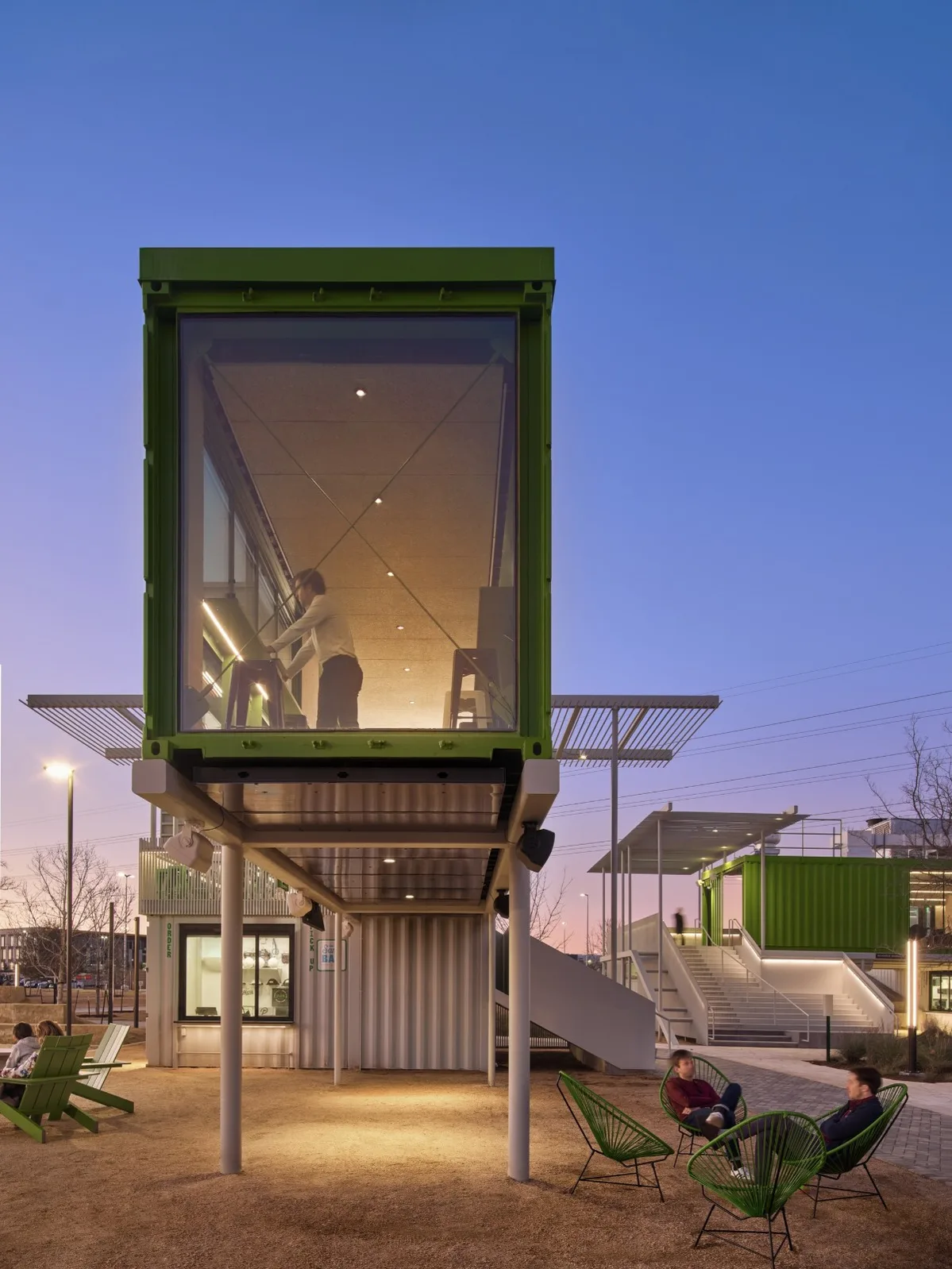 BIM建筑|帕默塘休闲中心 The Pitch / Mark Odom Studio
