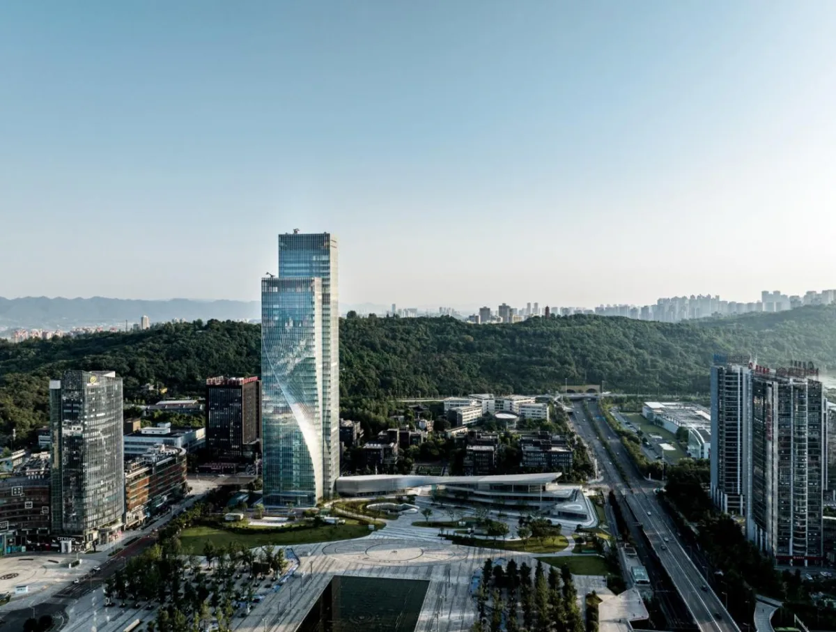 BIM建筑|重庆高科太阳座 / Aedas
