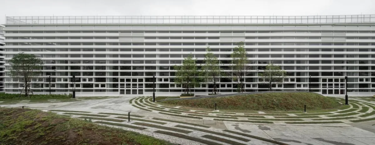 BIM建筑|扇形展开，泰国吞武里校园 SISB / Plan Architect
