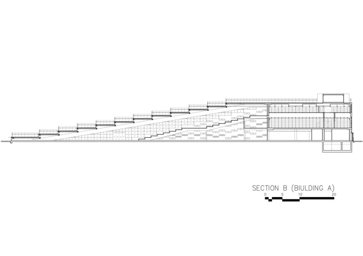 BIM建筑|扇形展开，泰国吞武里校园 SISB / Plan Architect