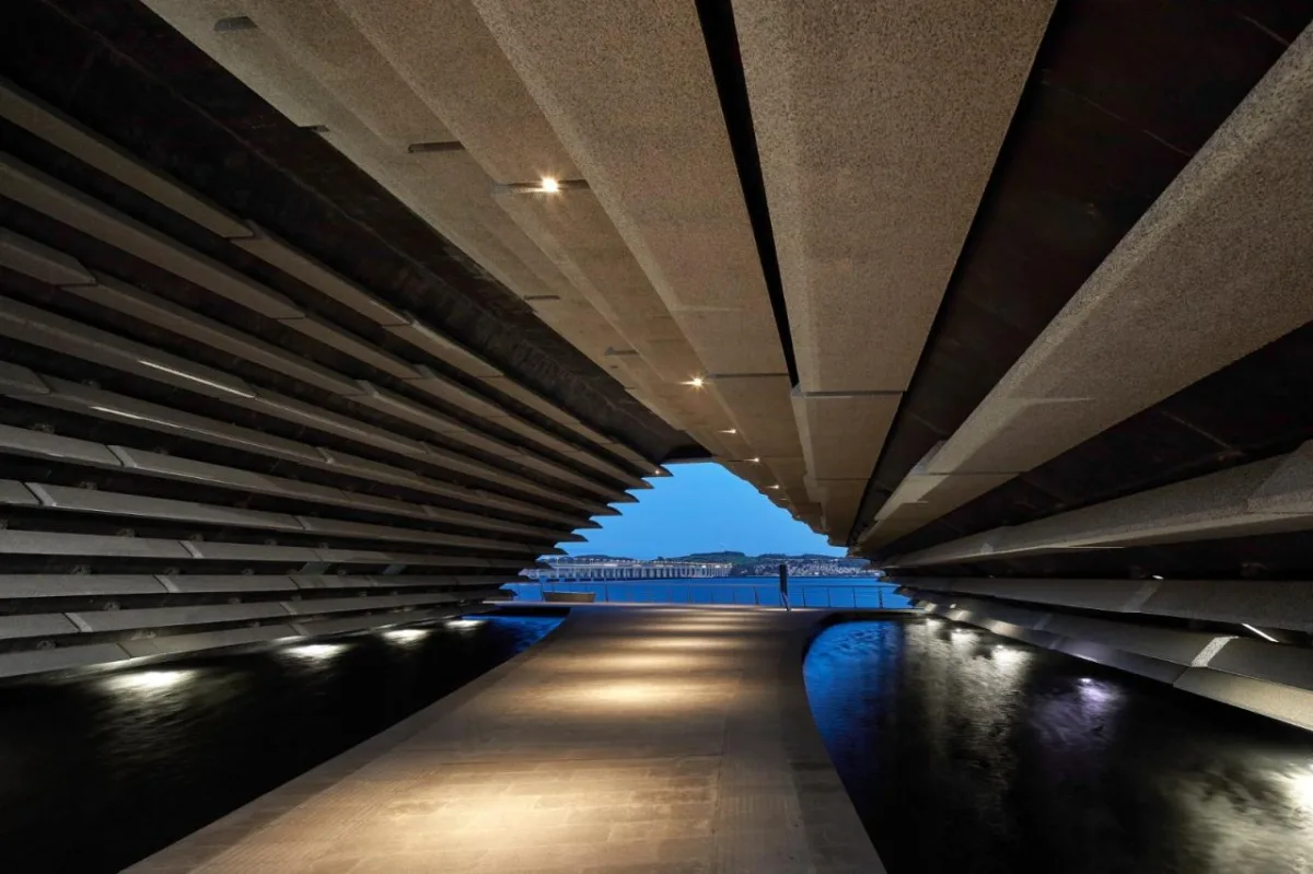 BIM建筑|英国邓迪 V&A 博物馆 / 隈研吾建筑都市设计事务所