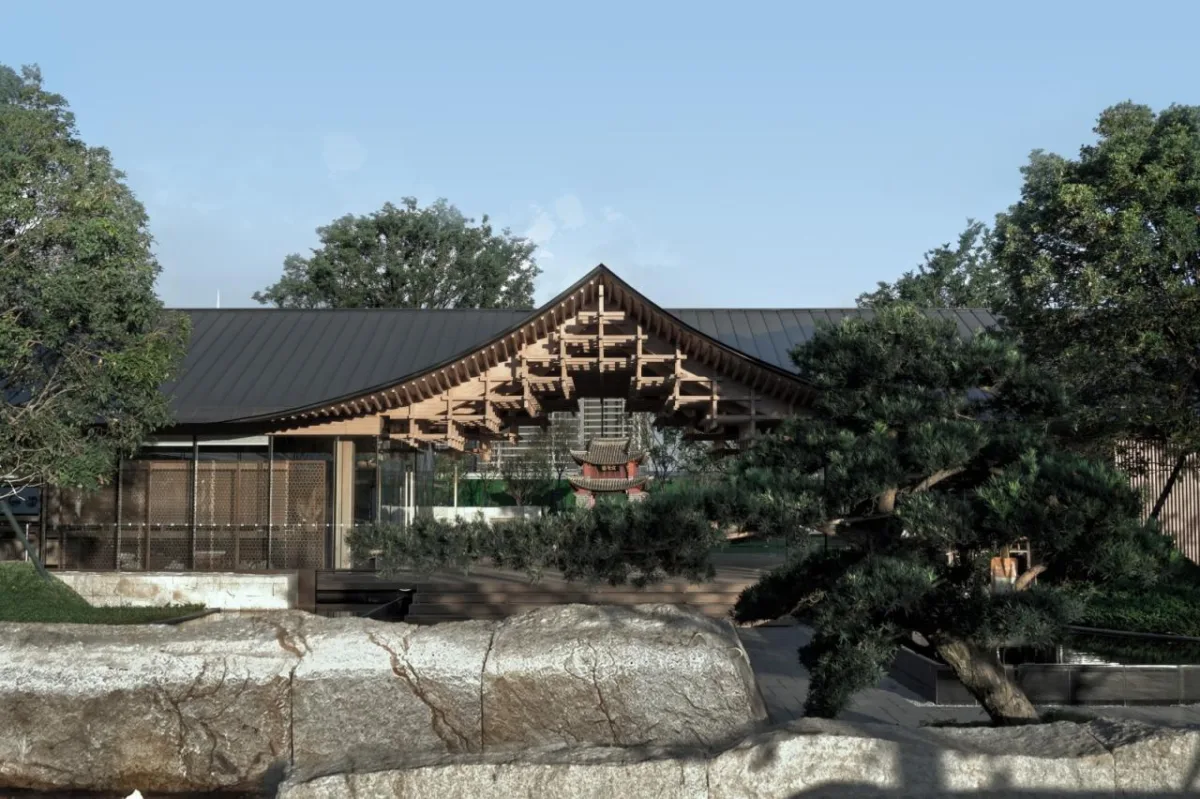 BIM建筑|昆明草海文星楼公园项目 / XAA建筑事务所詹涛工作室