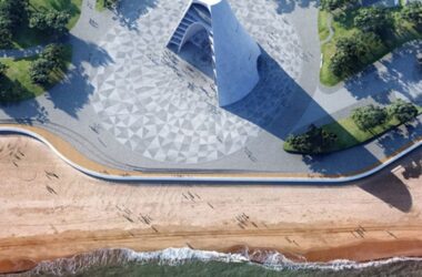 BIM建筑|开放建筑工作室展示“太阳塔”设计-BIM建筑网