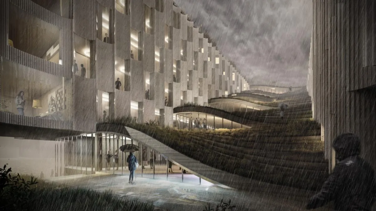 BIM建筑|丹麦埃斯比约岛上全新教育园区设计 / BIG
