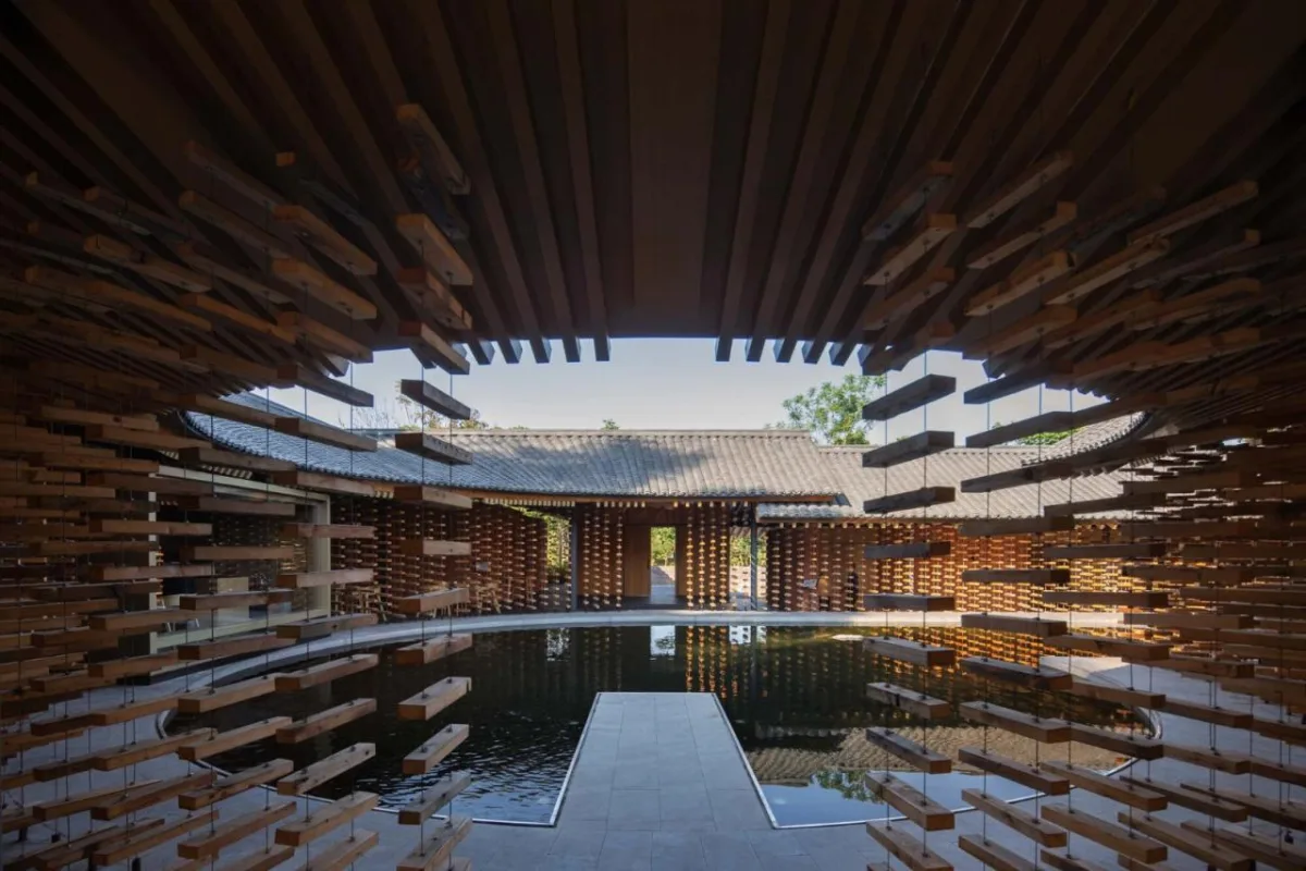 BIM建筑|山水柴院 / 米思建筑